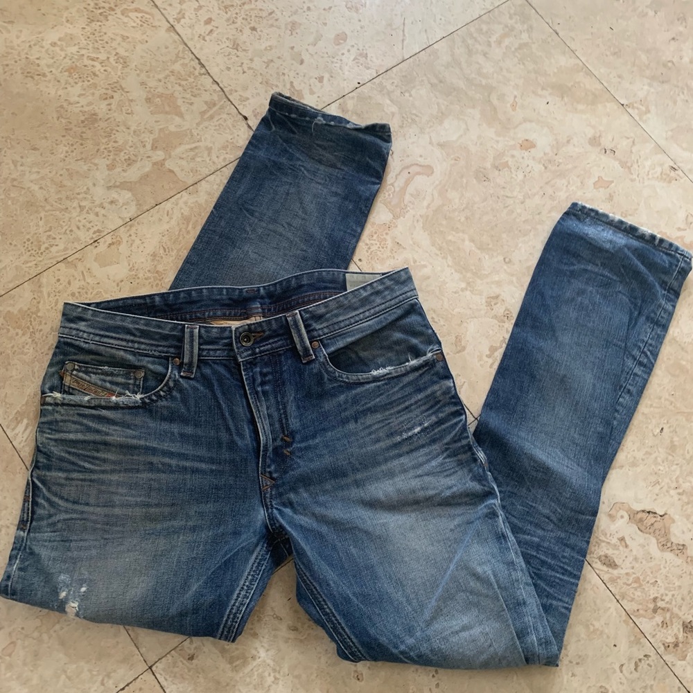 Diesel Thavar Distressed Jeans 32x32